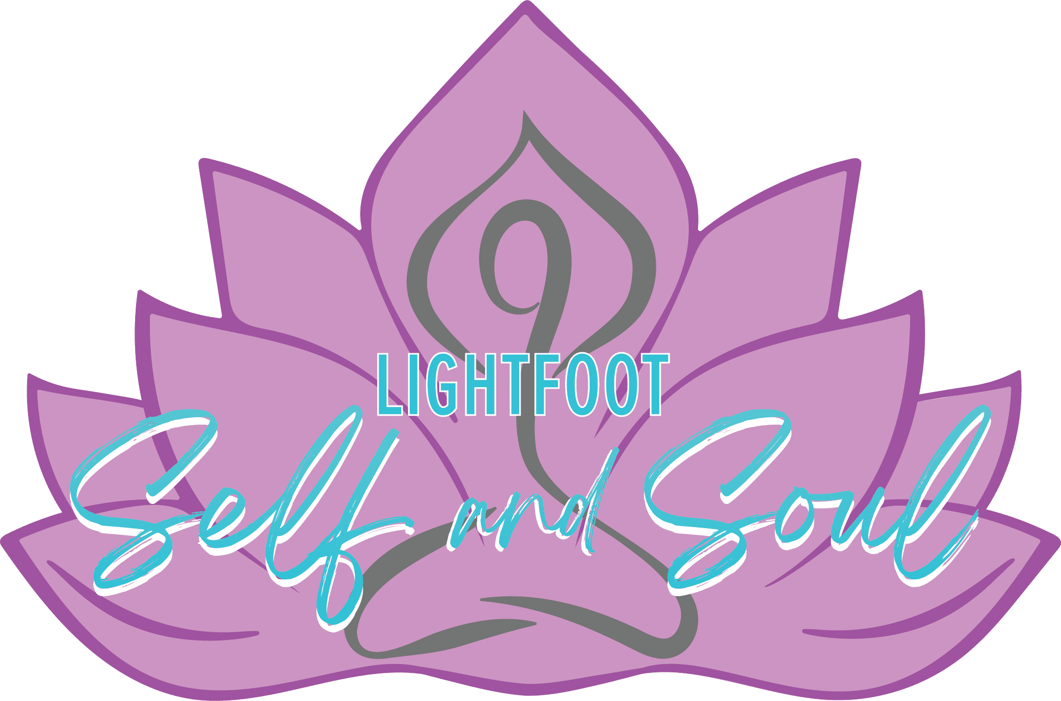 Lightfoot Self and Soul lotus logo.